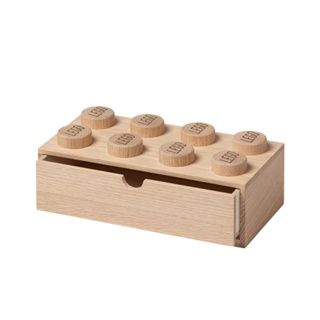 Room Copenhagen 樂高 LEGO 樂高桌上型木製八凸抽屜收納箱