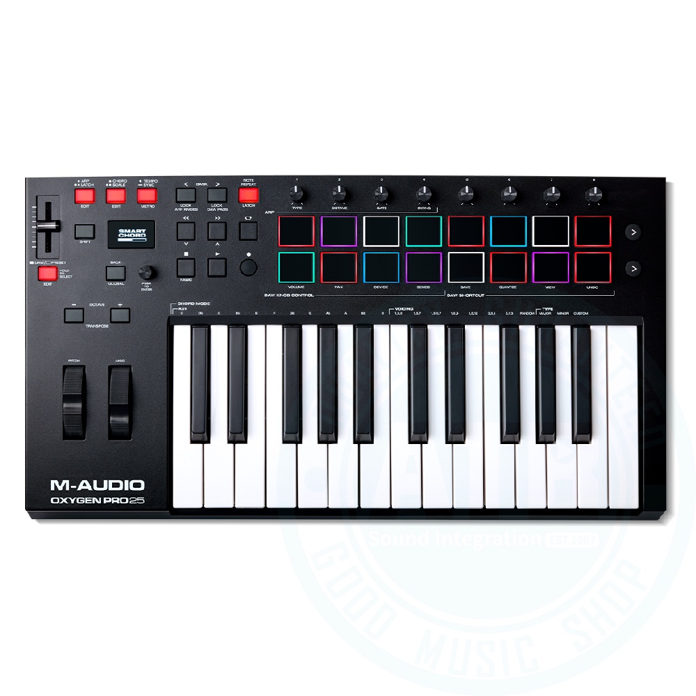 M-Audio / Oxygen Pro 25 25鍵 旗艦MIDI鍵盤【ATB通伯樂器音響】