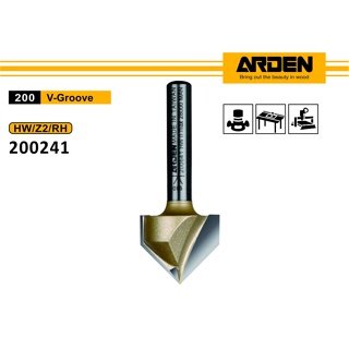 Arden 200241 V型刀三角錐 19.05x15.9x12mm柄