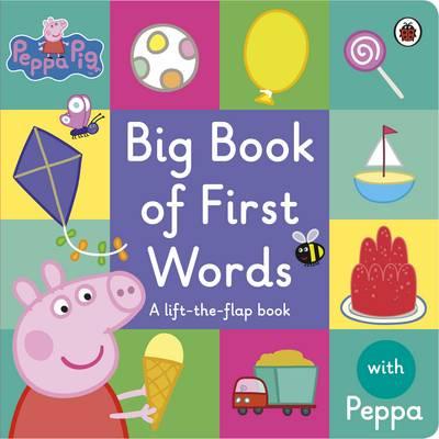 Peppa Pig: Peppa's First 100 Words (A fun lift-the-flap book)(硬頁翻翻書)(硬頁書)/Peppa Pig【禮筑外文書店】