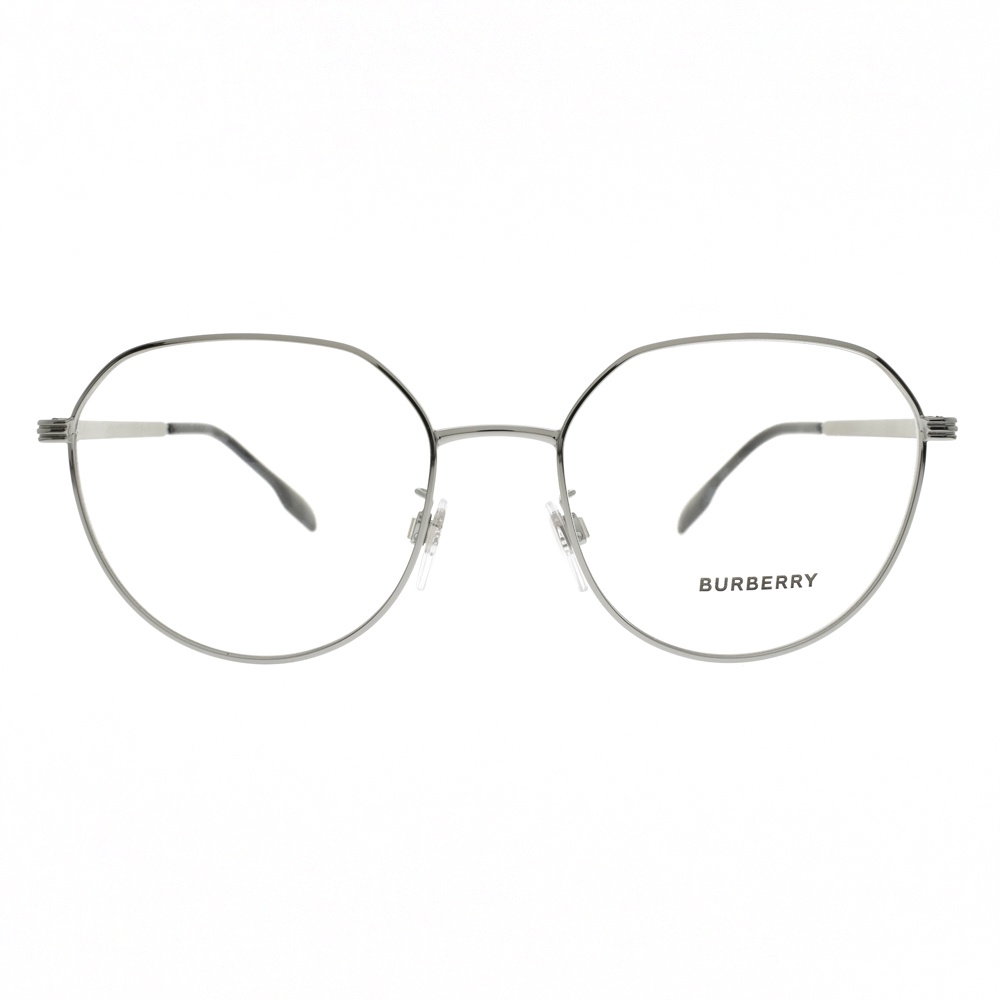 BURBERRY 光學眼鏡 B1370D 1003 角切多邊框 眼鏡框 - 金橘眼鏡