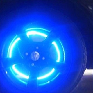 🌺臺灣現貨🌺❤1組2顆❤摩托車改裝燈飾汽車風火輪燈單車氣門嘴燈熒光棒摩托氣嘴燈對裝