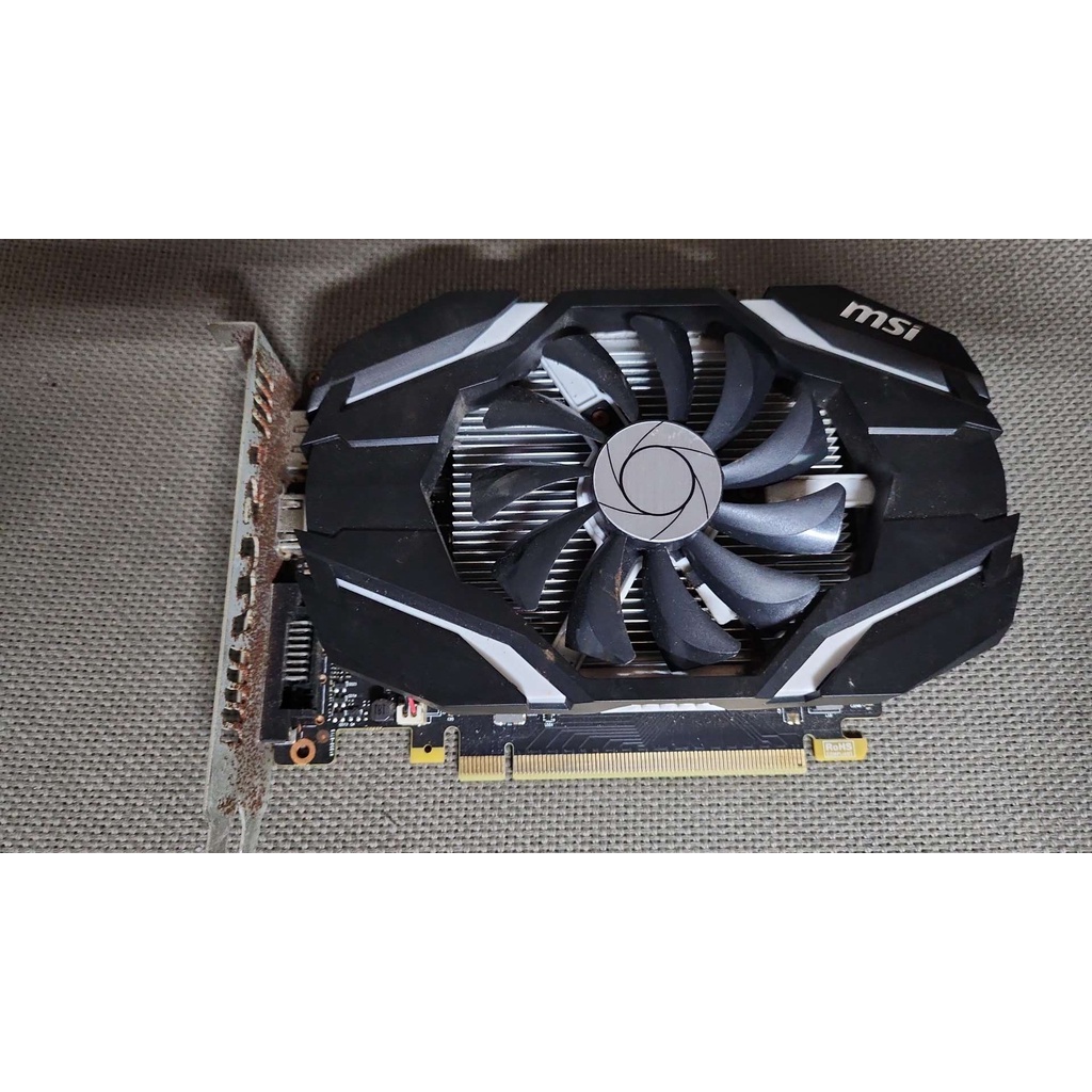 含稅 微星 GTX 1050 TI 4G OC 4GB 保一個月 11V780