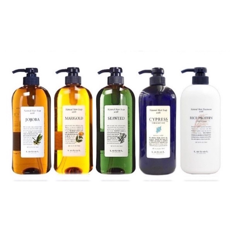 KatyShop✨ LEBEL 荷荷芭 金盞花 海藻 檜木 洗髮精 日本境內版 多款可選