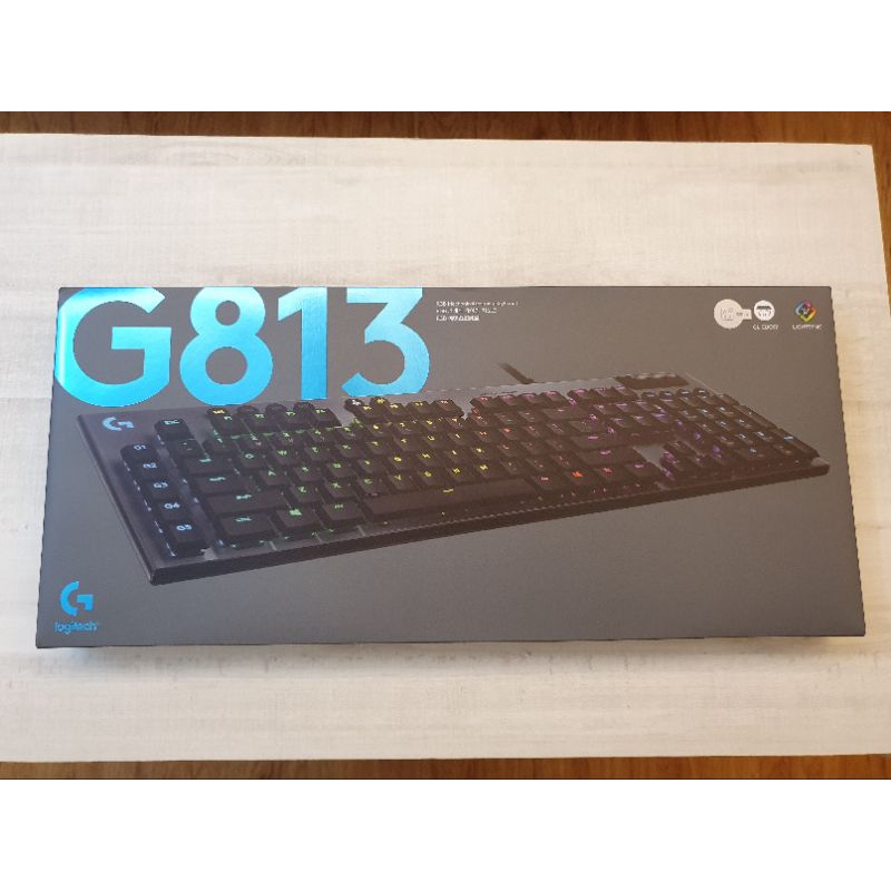 全新未拆 Logitech 羅技 G813 中文版本 RGB機械式短軸遊戲鍵盤