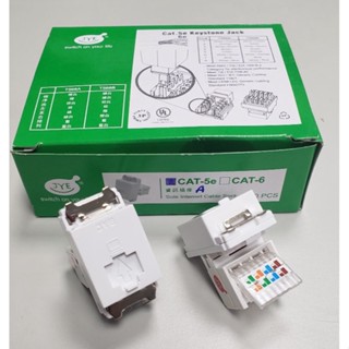 《含稅開發票》JYE 中一電工卡式系列資訊插座 CAT-5E CAT-6 資訊 插座 白色