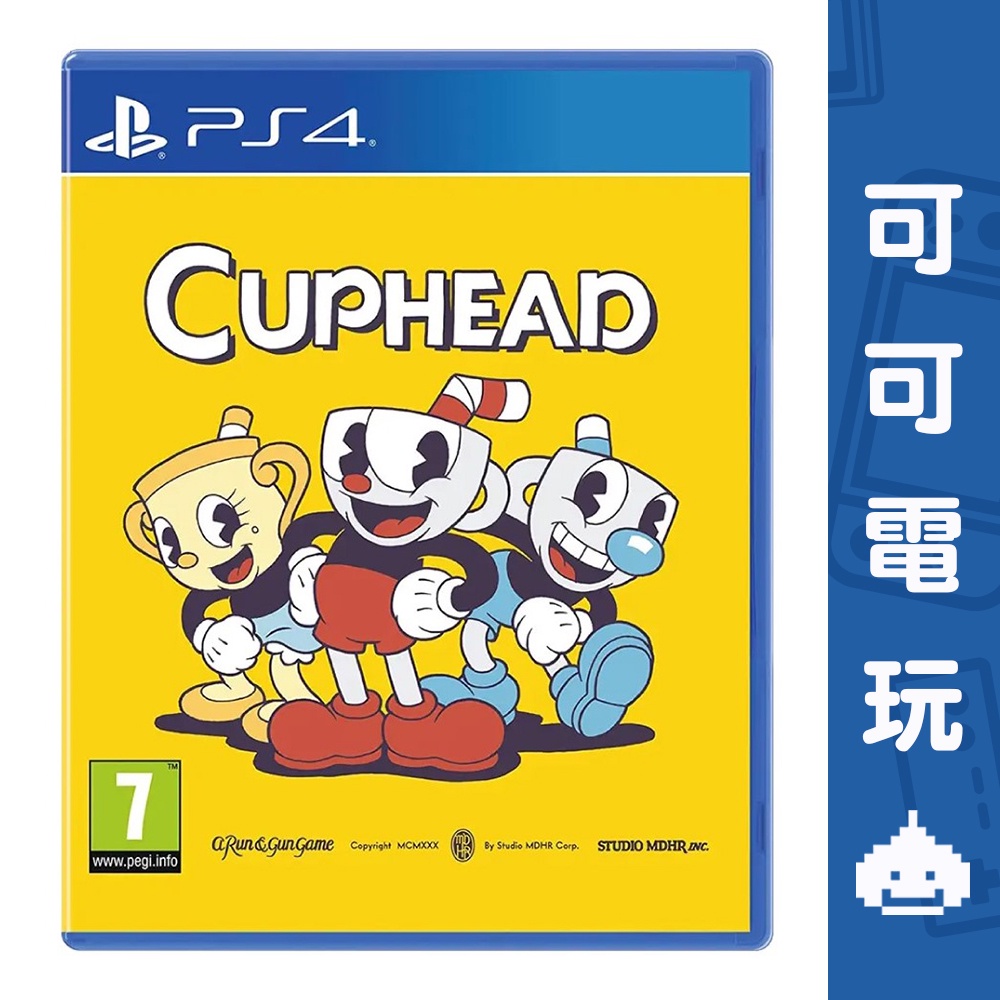 SONY PS4《茶杯頭》中文版 Caphead 美式畫風 橫向卷軸 現貨【可可電玩旗艦店】