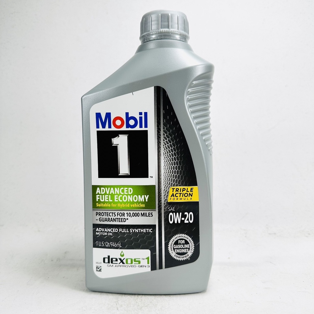 [機油倉庫]附發票Mobil 1 Advanced Fuel Economy AFE 0w-20 0W20全合成機油