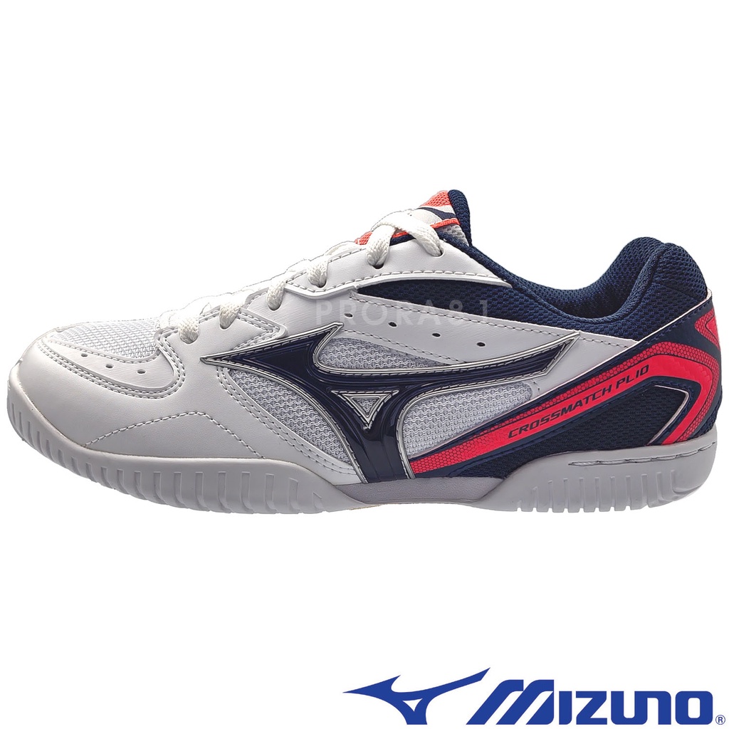 Mizuno 183014 白×藍 CROSSMATCH PLIO RX4 專業桌球鞋【有12號】178M免運費加贈襪子