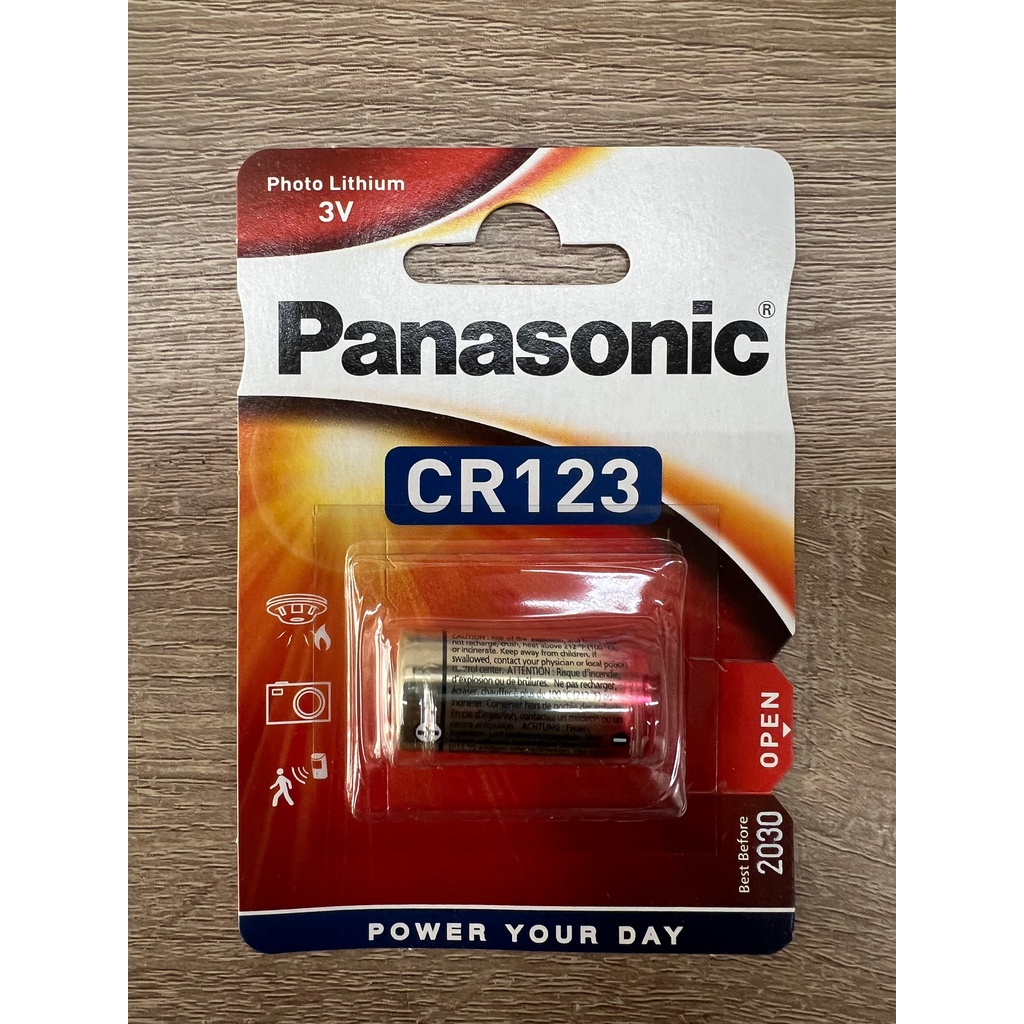 Panasonic 國際牌 鋰電池 CR123A  CR2 CR-2  3V