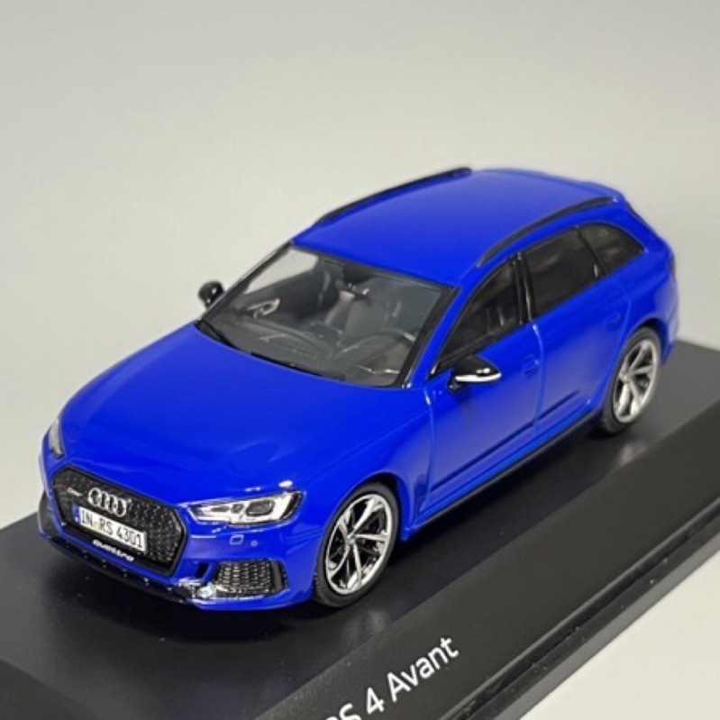 [HCP] 1/43 Spark Audi RS4 Avant 模型車 奧迪 旅行車 A4 鋼砲 1:43 wagon