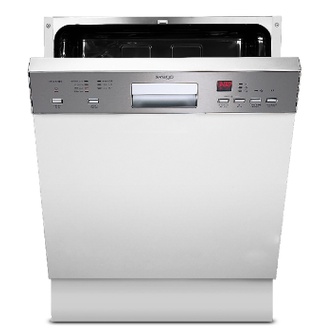 (聊聊有優惠價)【SVAGO】全台安裝 半嵌式洗碗機 (MW7709)
