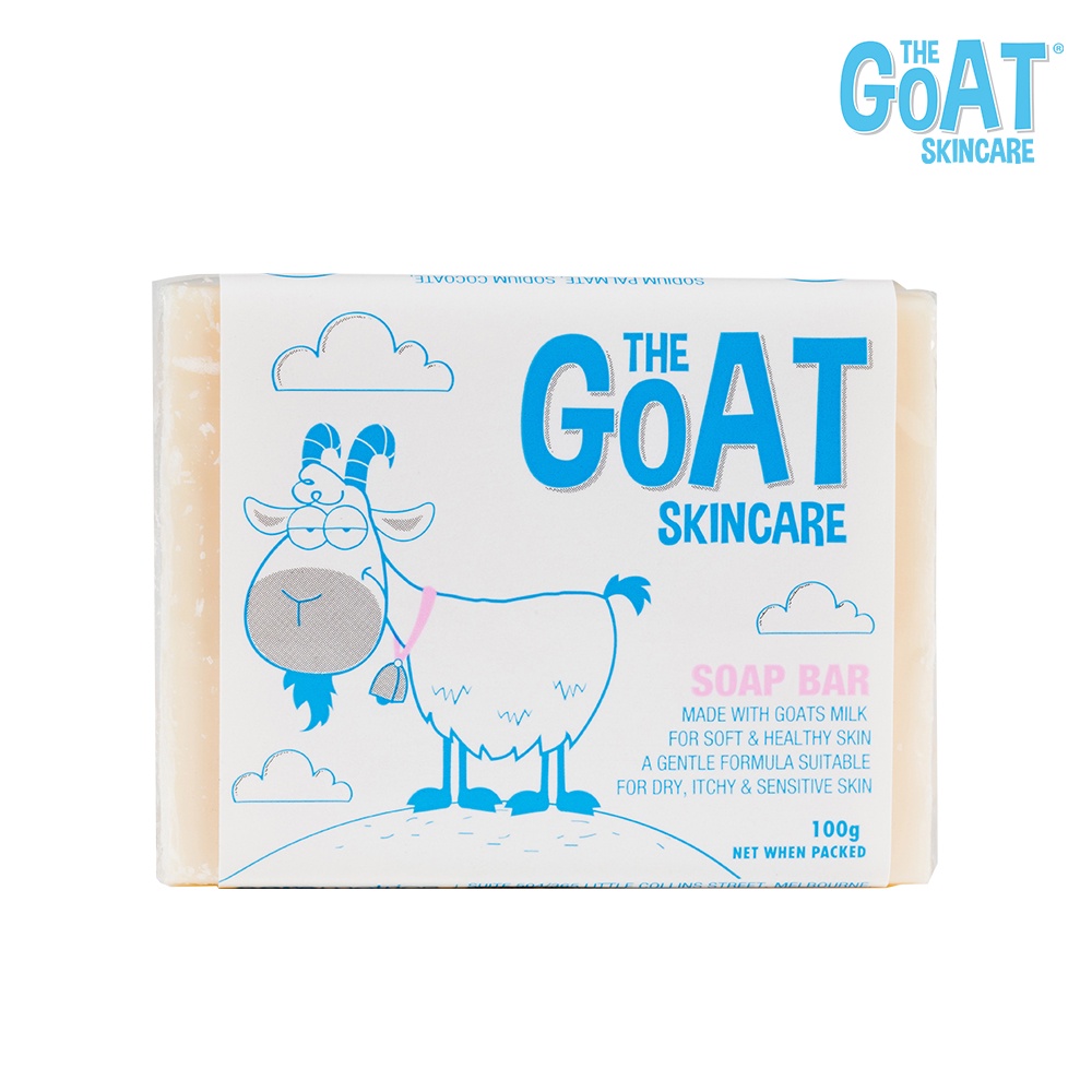 【The Goat】澳洲頂級山羊奶溫和保濕修護皂 100g｜GISH Beauty  保濕 保養 沐浴 香皂 手工皂