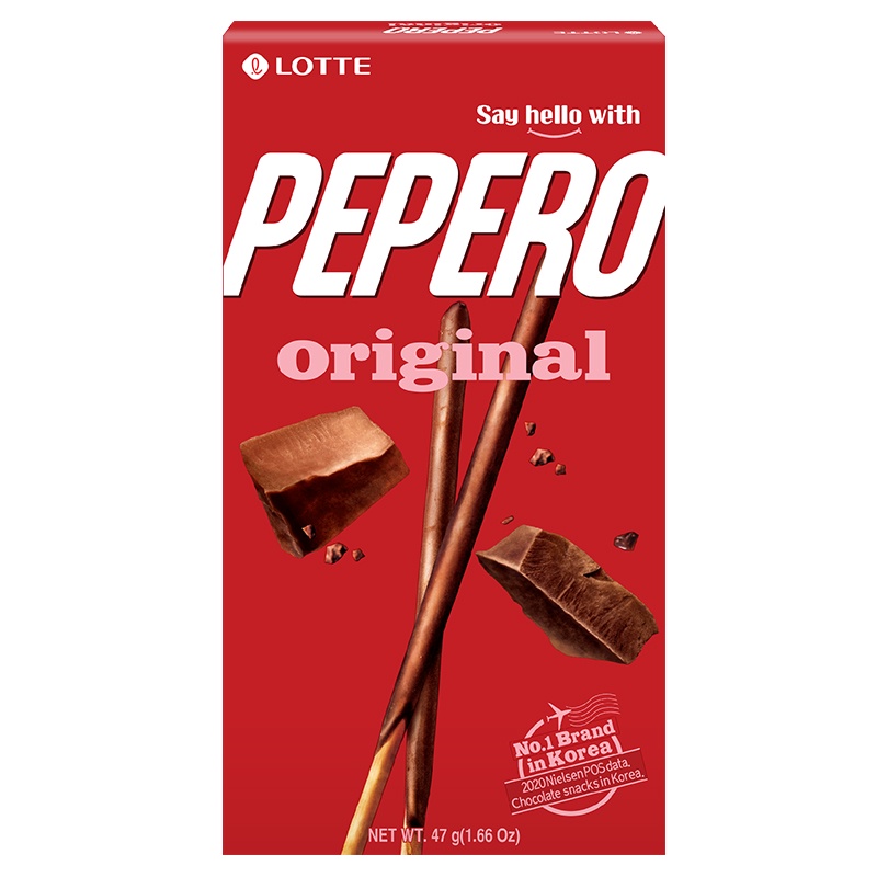 LOTTE PEPERO 樂天巧克力棒 47g【家樂福】