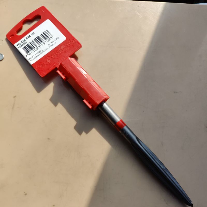 HILTI/喜利得/喜得釘 四溝尖鑿/楊桃鑿 TE-CX SM 18/180mm