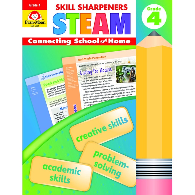 Skill Sharpeners STEAM, Grade 4/Evan Moor【禮筑外文書店】