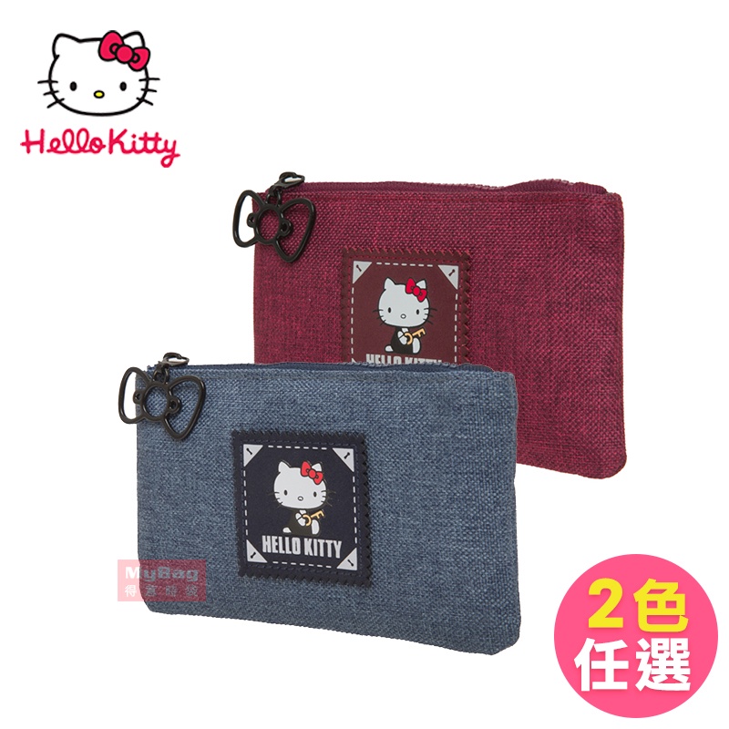 Hello Kitty 零錢包 凱蒂印記 票卡零錢包 凱蒂貓 悠遊卡 證件夾 錢包 鑰匙包 KT03B05 得意時袋