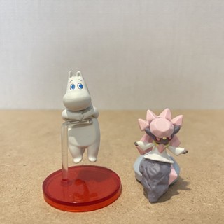 ［二手］正版 嚕嚕米 杯緣子 神奇寶貝 Pokemon 精靈寶可夢 蒂安希 公仔 扭蛋