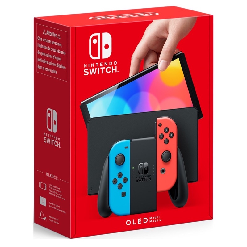 (全新品未拆可刷卡分期）Nintendo Switch OLED 主機 (電力加強版台灣公司貨) 現貨