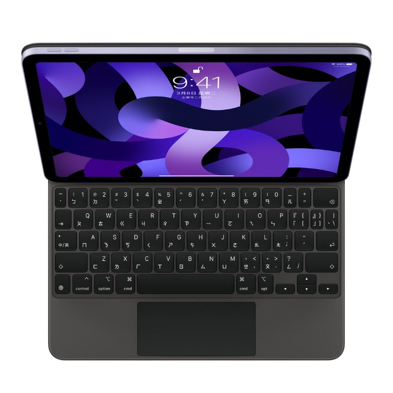 巧控鍵盤，適用於 iPad Pro 11 吋 (第 4 代) 與 iPad Air (第 5 代) - 中文- 黑色