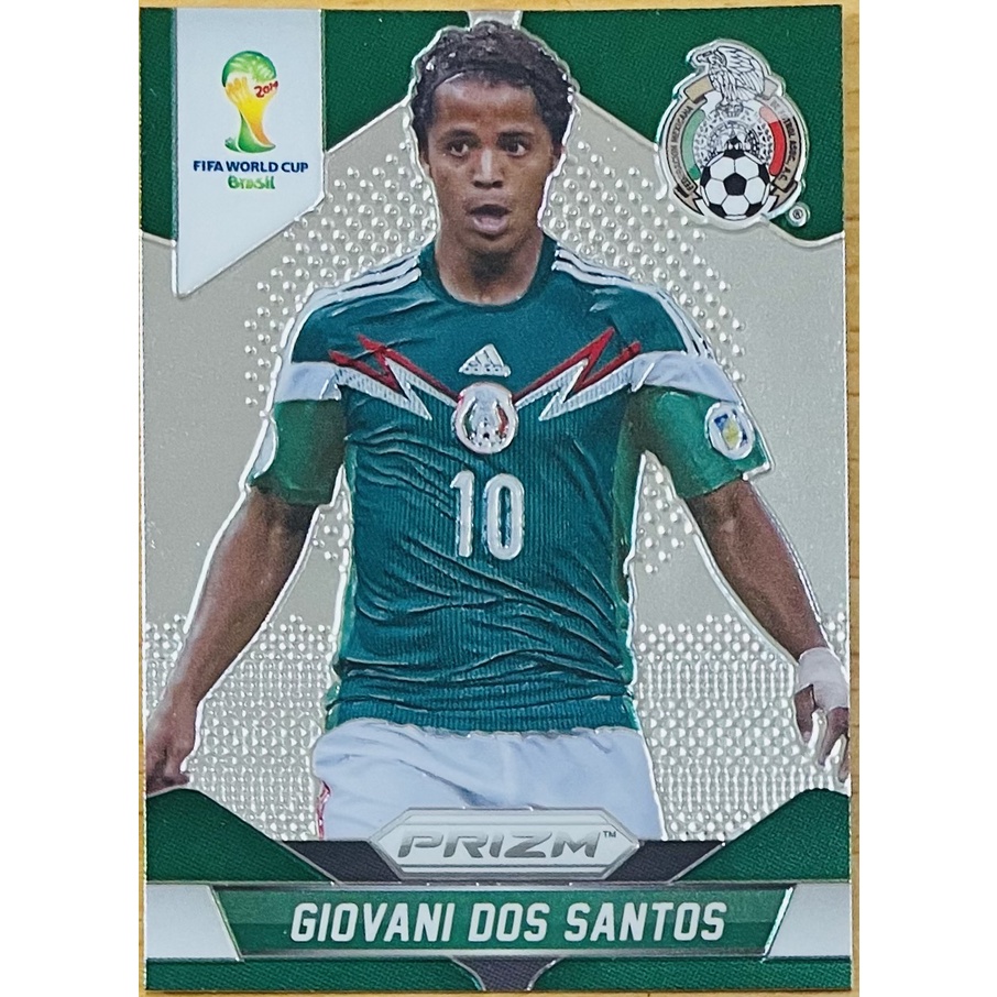 GIOVANI DOS SANTOS 2014 PANINI PRIZM WORLD CUP  #147 墨西哥隊足球卡