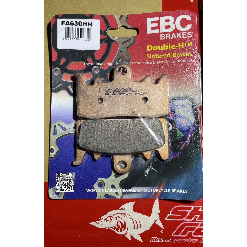 【現貨】EBC 金屬燒結 FA630HH 來令 AK550 適用 brembo 水冷鳥 R1200g 卡鉗 煞車皮