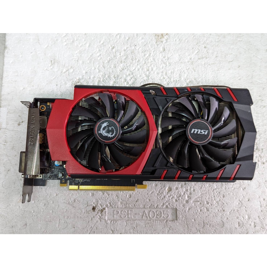 二手微星MSI GeForce GTX 970 Gaming 4G 顯示卡獨顯| 蝦皮購物