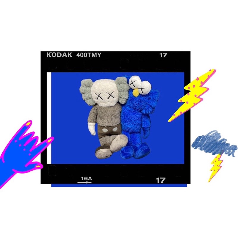 ◤現貨◢ KAWS Seeing / Watching Plush Toy