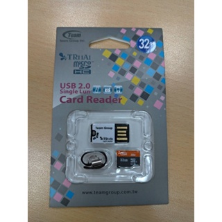 Team Group Inc十銓記憶卡USB2.0 Micro SD/T-Flash 32GB