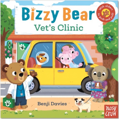 Bizzy Bear: Vet's Clinic (硬頁書)(英國版) *附音檔QRCode*/Benji Davies【禮筑外文書店】