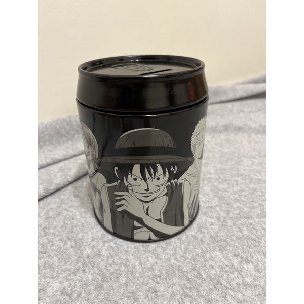 [One Piece] 航海王 存錢筒 黑色 海賊王 鋁罐造型
