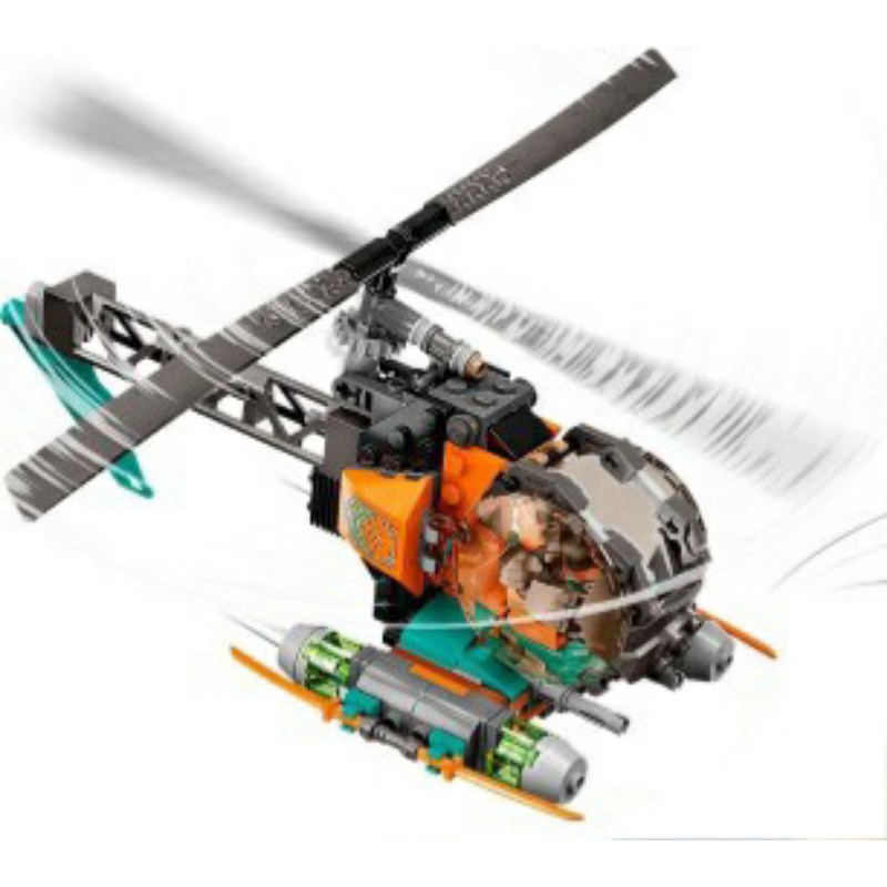 LEGO 71776樂高旋風忍者 拆賣反派 蛇族直升機