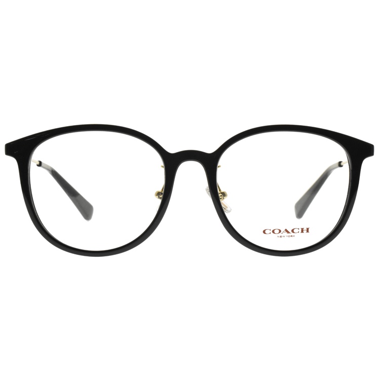 COACH 光學眼鏡 HC6160D 5002 貓眼圓框 眼鏡框 - 金橘眼鏡