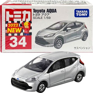 【HAHA小站】TM034A5 正版 全新 TOMICA 193883 豐田Aqua 多美小汽車 34號 模型車