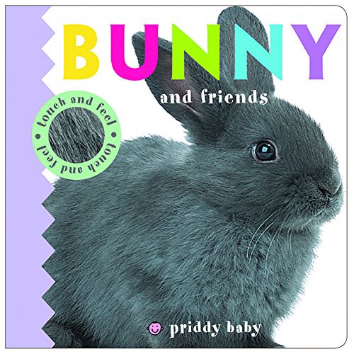 Bunny and Friends Touch and Feel (觸摸硬頁書)/Roger Priddy Priddy Touch and Feel 【三民網路書店】