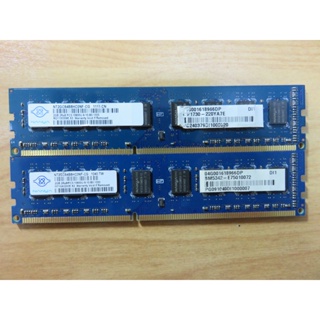 D.桌上型電腦記憶體-南亞 NANYA 雙通道 DDR3-1333 2GB*2 共4GB 不分售 直購價60