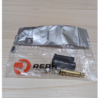 『樂友自賣』Neutrik副廠 Rean 6.3 TRS / TS 鍍金頭 焊接 phonejack 吉他、效果器導線