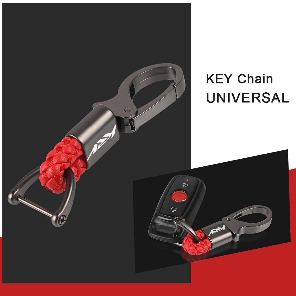光陽工業 適用於 KYMCO KRV 180 光陽帶標誌鑰匙圈造型金屬摩托車徽章鑰匙圈鑰匙扣