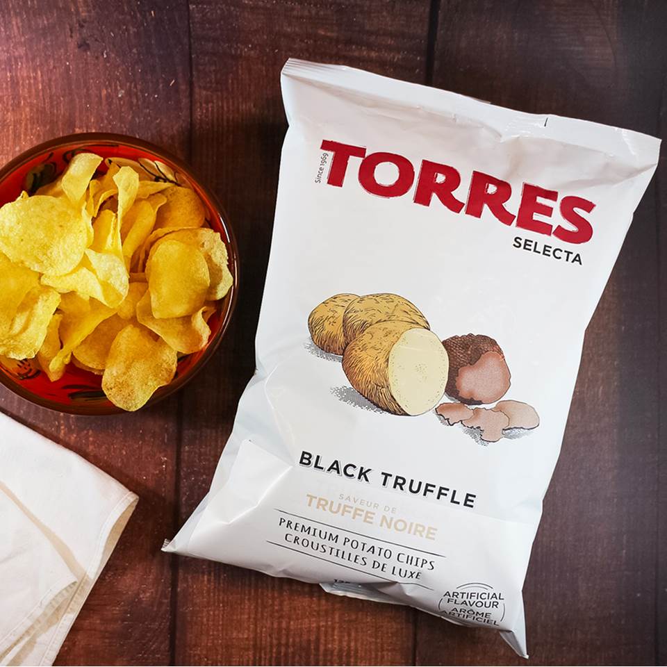 🌞西班牙Torres 托雷斯牌 洋芋片 松露口味 黑松露洋芋片 Tapas Truffle Chips 小點心松露薯片