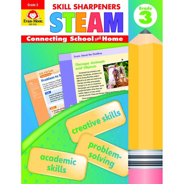 Skill Sharpeners STEAM, Grade 3/Evan Moor【禮筑外文書店】