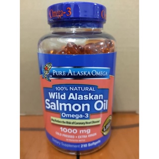 "最新效期現貨"美國純阿拉斯加 Alaska Omega Wild Fish Oil 野生鮭魚油(2025/10)