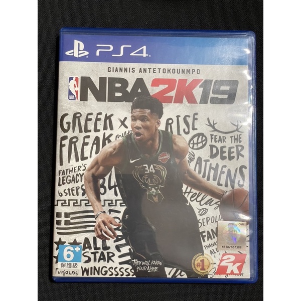 PS4 NBA 2k19 中英文版  二手商品
