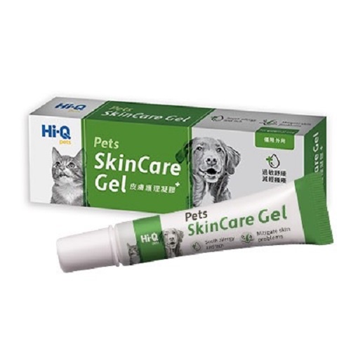 Hi-Q pets SkinCare Gel 寵物皮膚護理凝膠15g/寵物皮膚/貓狗鸚鵡鼠兔皆可用
