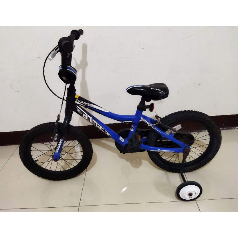 捷安特 GIANT ANIMATOR 16 16吋兒童腳踏車/童車 藍色 二手