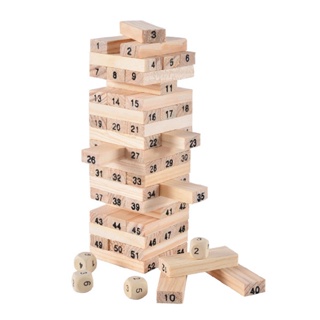 5085 疊疊樂附骰子 益智積木 平衡遊戲 互動抽抽樂 團康競賽親子桌遊