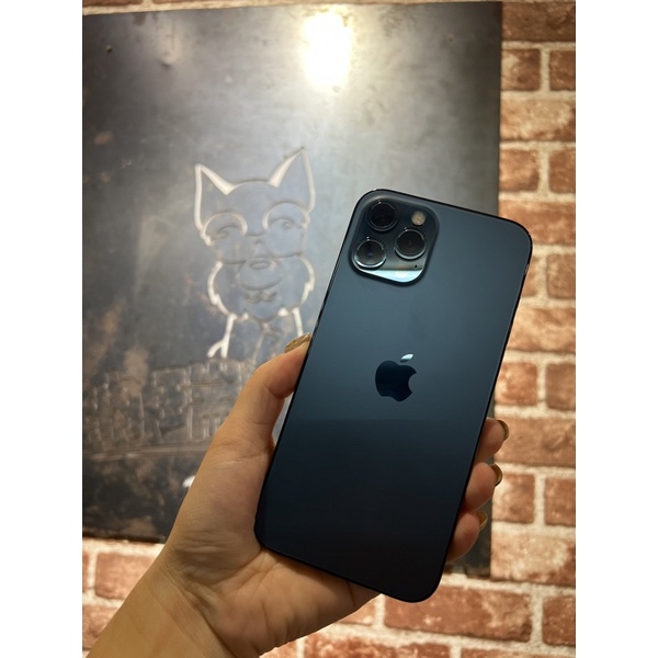 二手 iPhone12 Pro Max 128g 藍色 手機分期 免卡分期 空機 二手機 全台服務