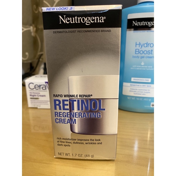 現貨！Neutrogena 露得清 A醇 Retinol視黃醇抗皺再生霜