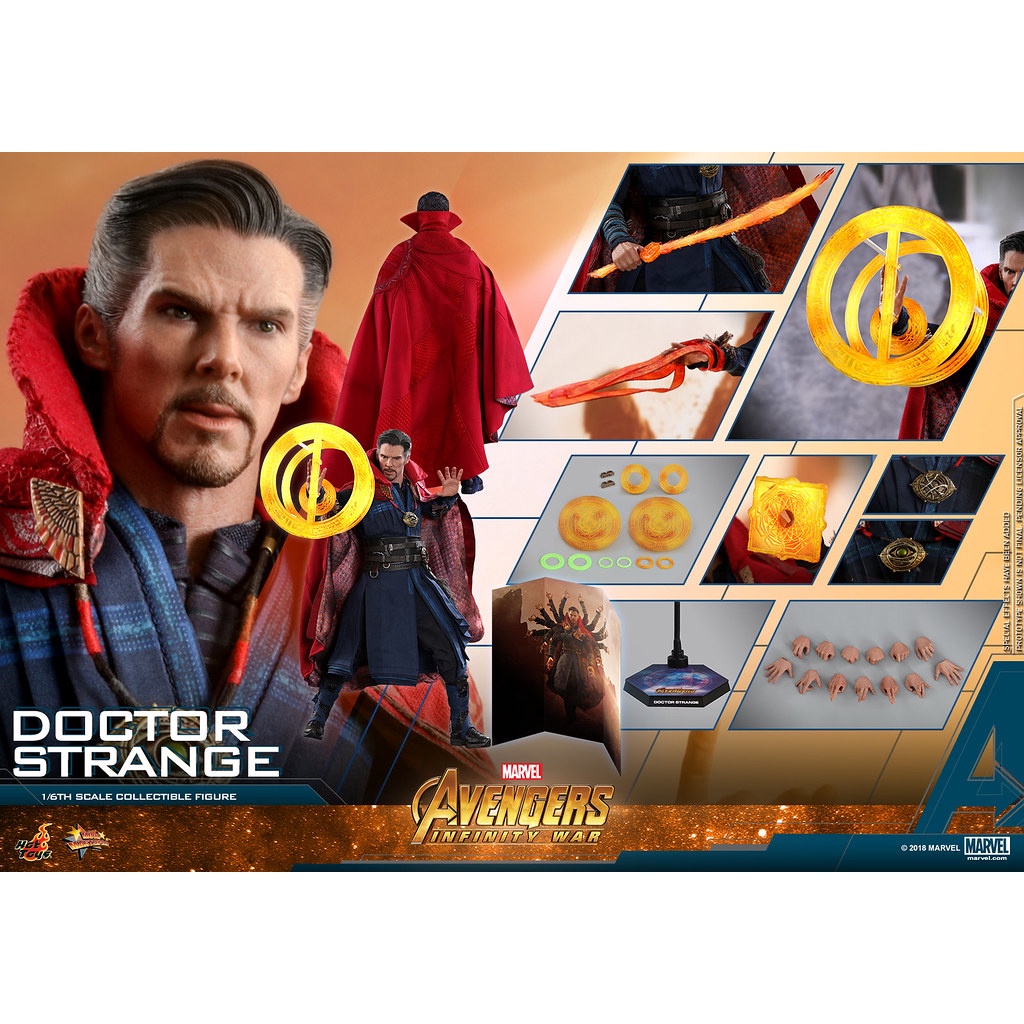 HOT TOYS HT MMS484 奇異博士 Doctor Strange