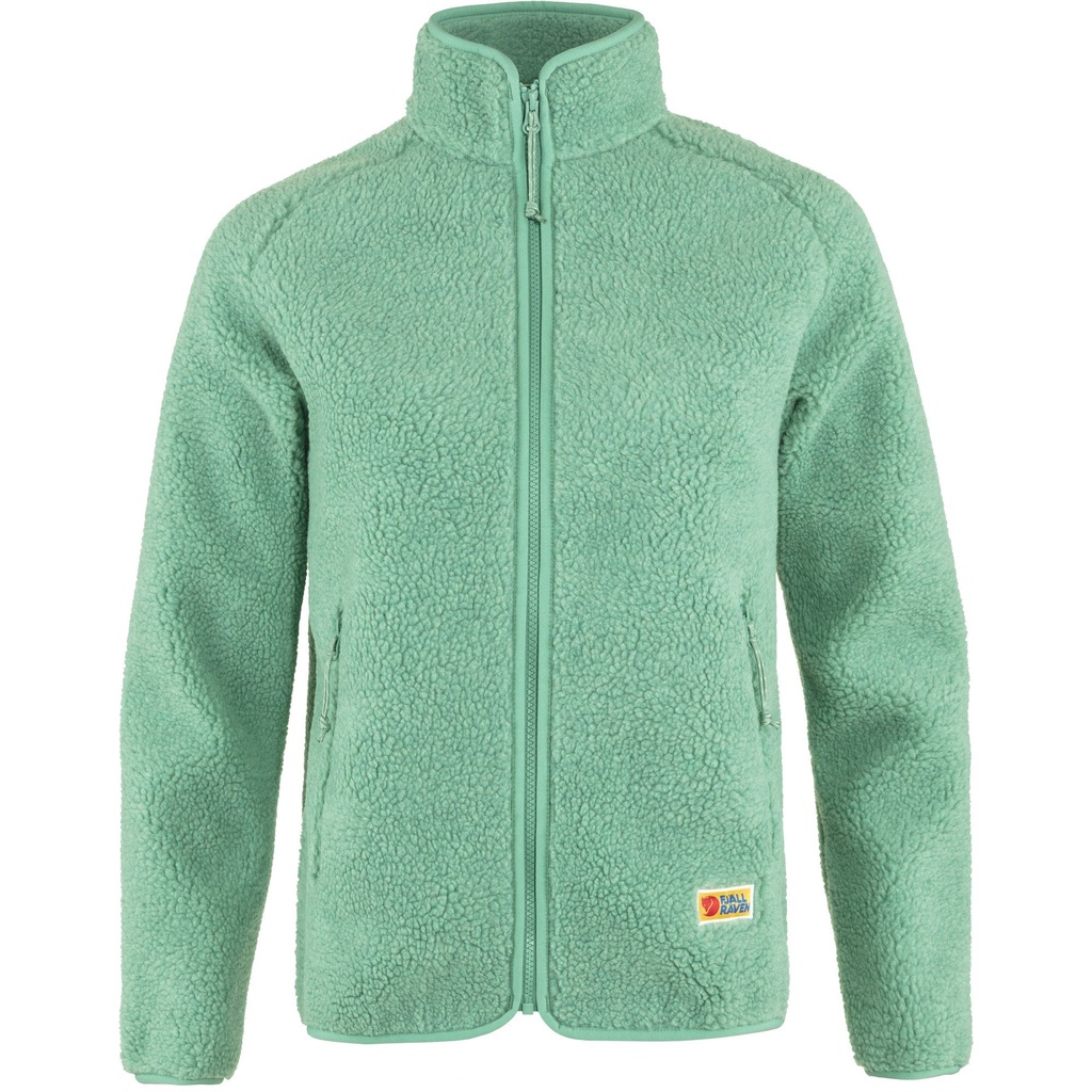 Fjallraven 瑞典北極狐 Vardag Pile Fleece 女款 刷毛保暖外套 F84789-676 蘆薈綠