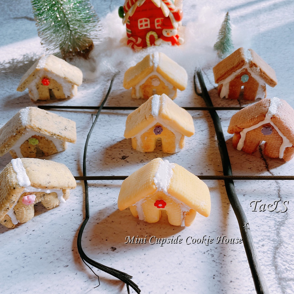 【Ta&amp;S】迷你杯緣餅乾屋 Mini Cupside Cookie House § 聖誕節 § 成品屋 薑餅屋 海砂屋